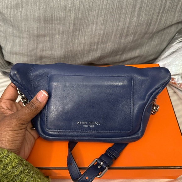 Henri Bendel Blue Crossbody Bag - Picture 3 of 3